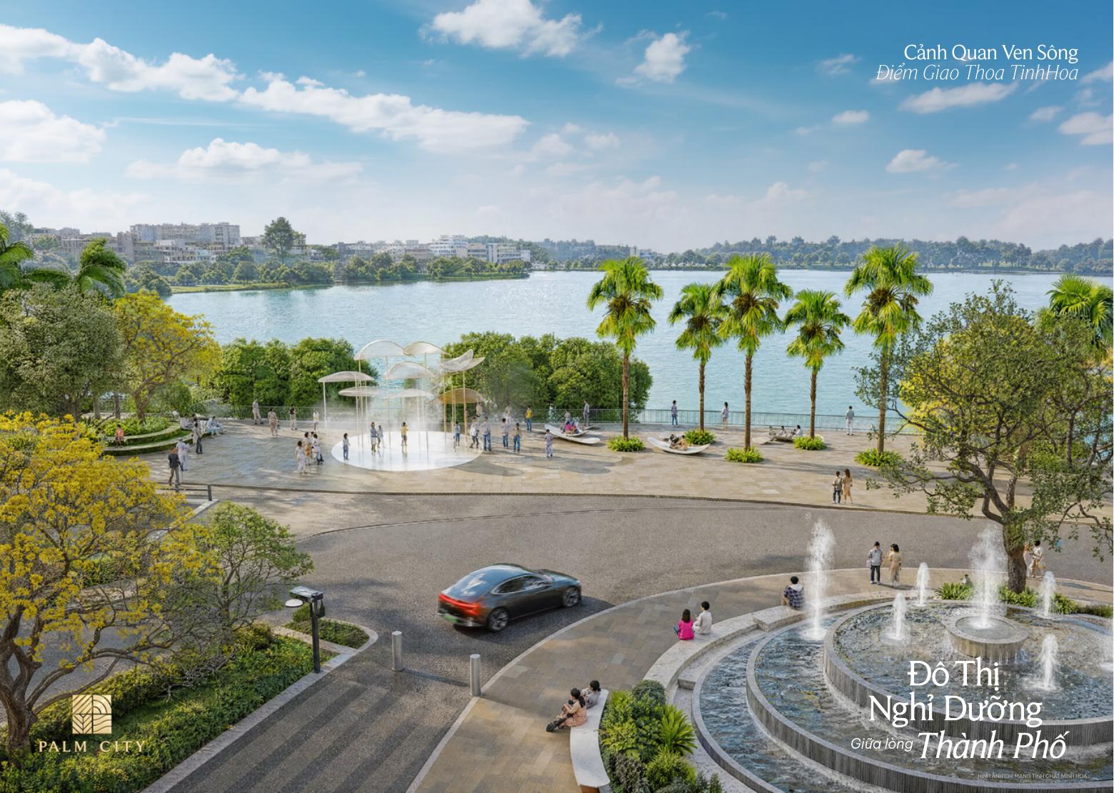 Công viên và trải nghiệm bên sông - Palm River at Palm City