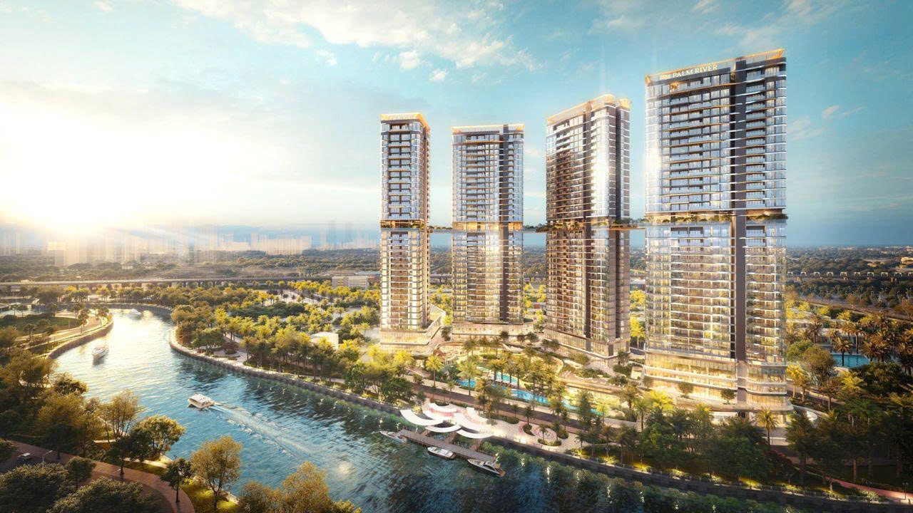 Bốn tòa Palm River bên không gian sông nước - Palm River at Palm City